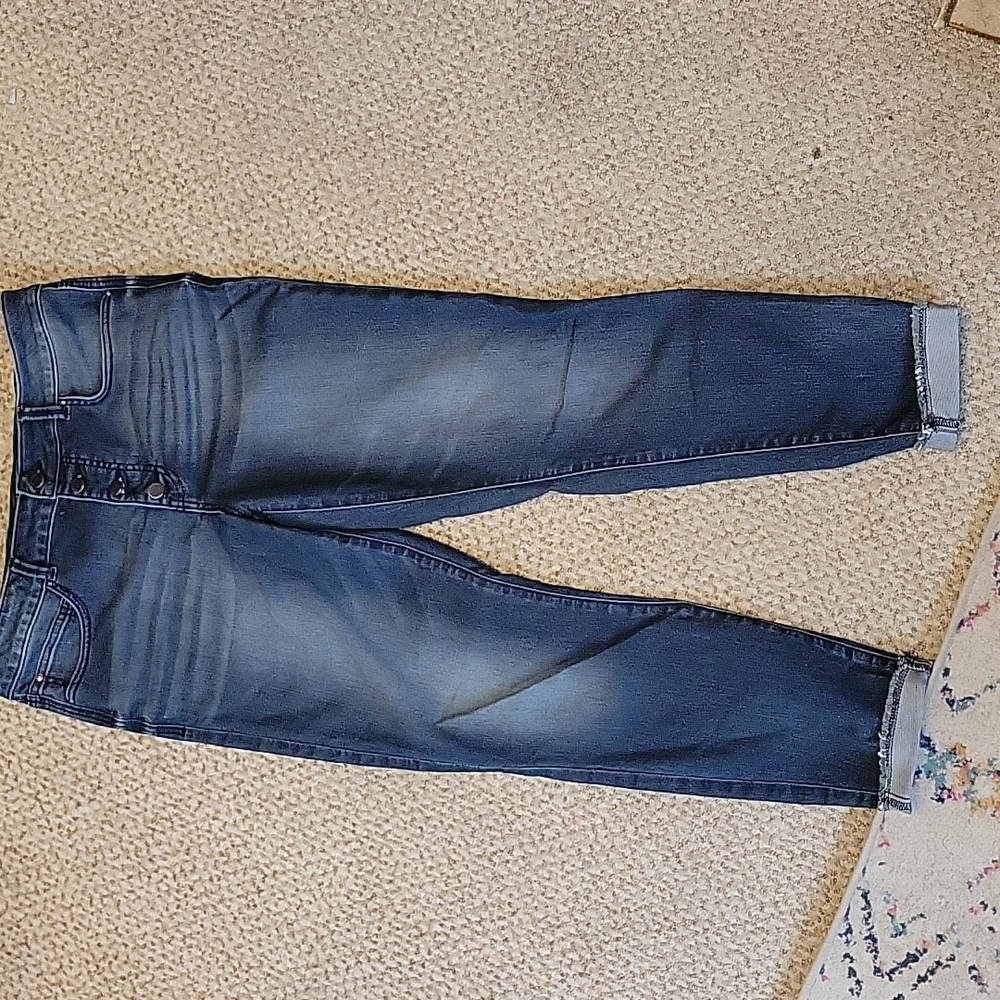 Cropped jeans